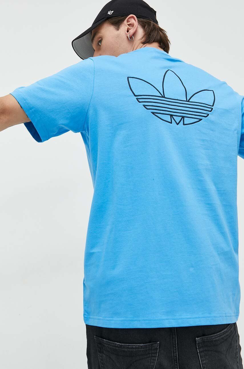 adidas Originals Bombažna kratka majica - Pepit.si