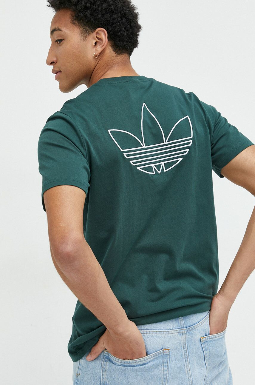 adidas Originals Bombažna kratka majica - Pepit.si