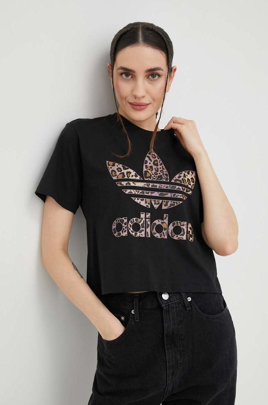 adidas Originals Bombažna kratka majica - Pepit.si