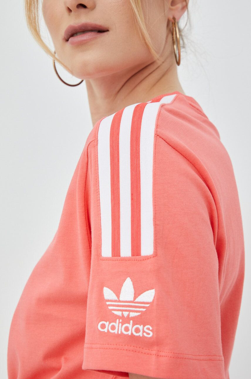 adidas Originals Bombažna kratka majica Adicolor - Pepit.si