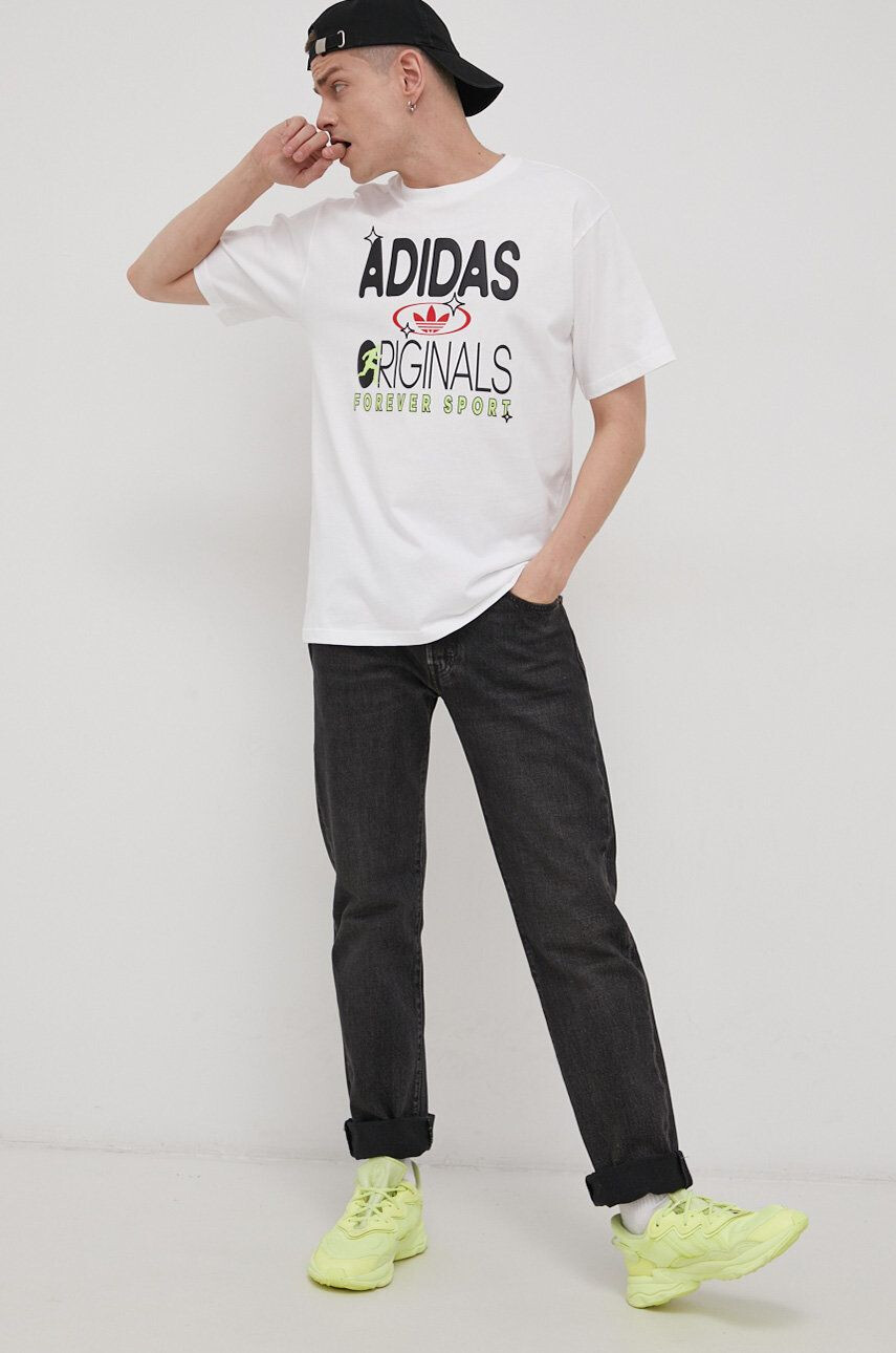 adidas Originals bombažna majica - Pepit.si