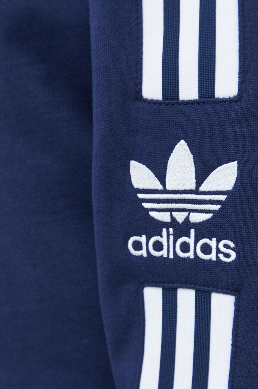 adidas Originals Bombažna mikica ženska črna barva - Pepit.si