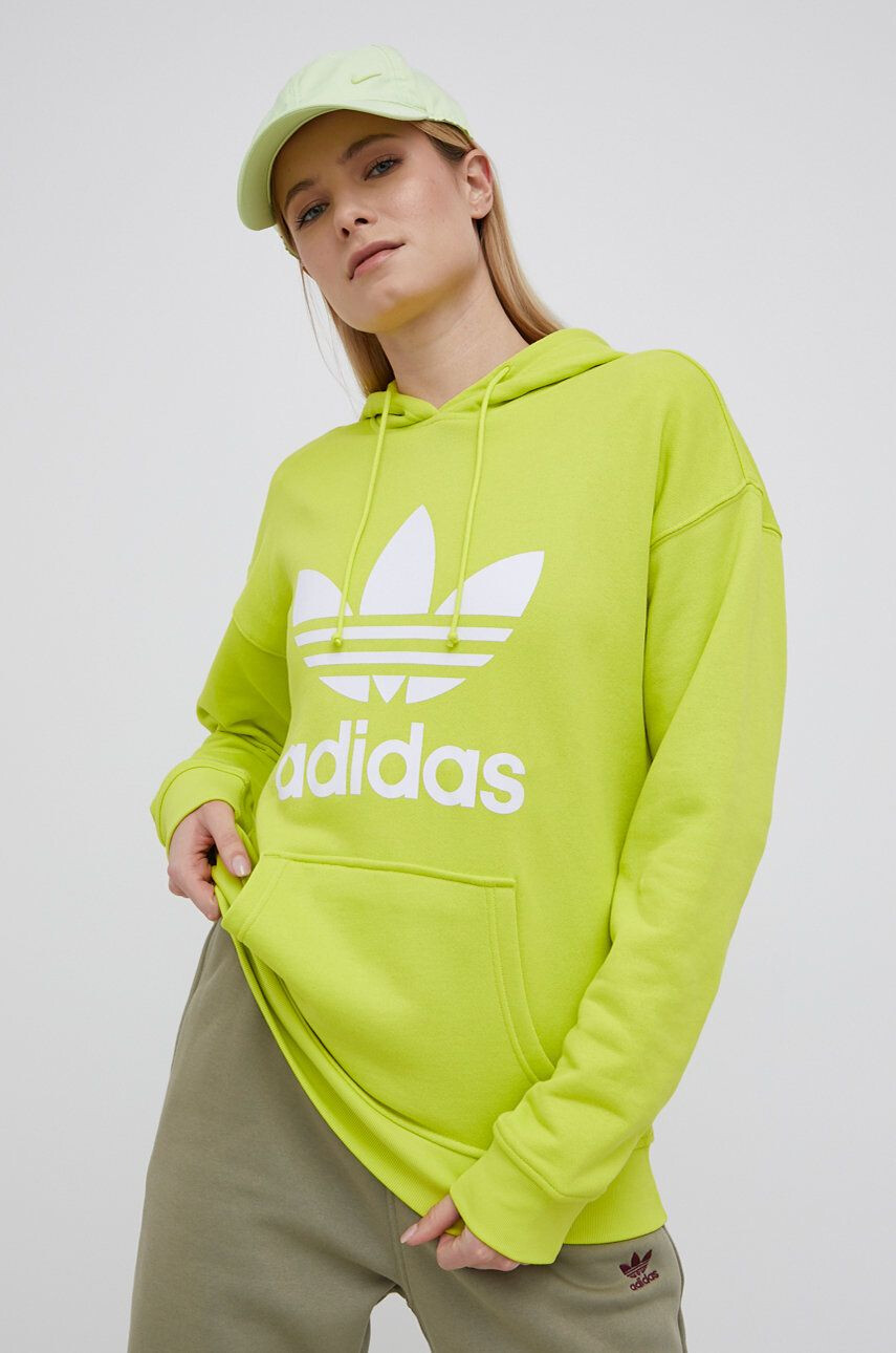 adidas Originals Bombažna mikica Adicolor ženska - Pepit.si