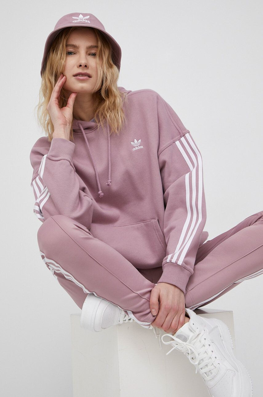 adidas Originals Bombažna mikica Adicolor - Pepit.si