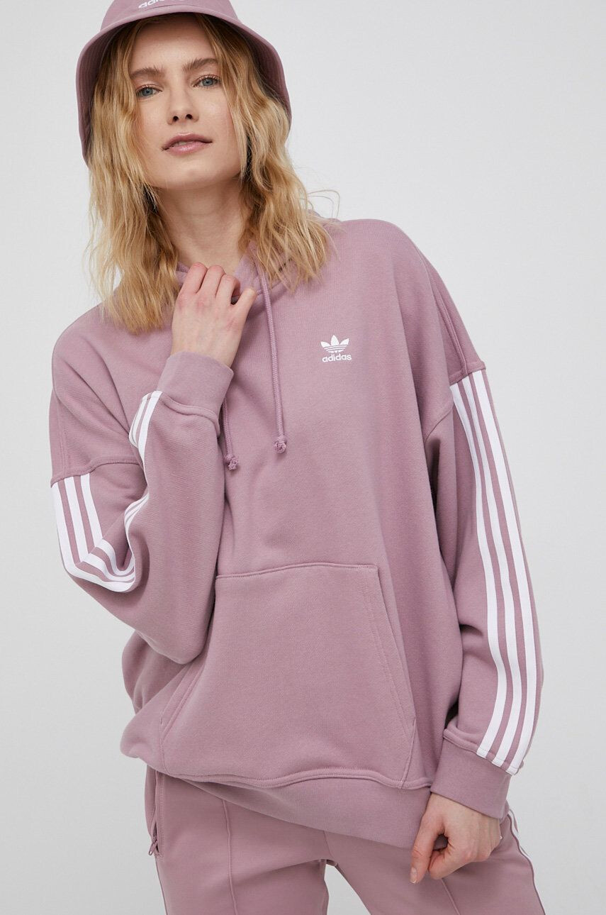 adidas Originals Bombažna mikica Adicolor - Pepit.si