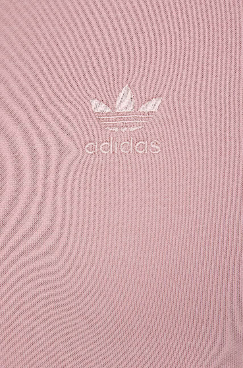 adidas Originals Bombažna mikica Trefoil Moments ženska - Pepit.si