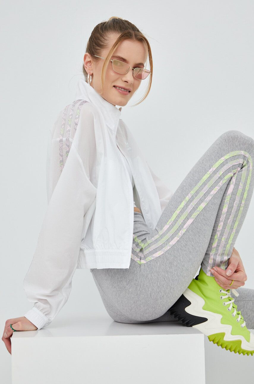 adidas Originals Bomber jakna ženski bela barva - Pepit.si