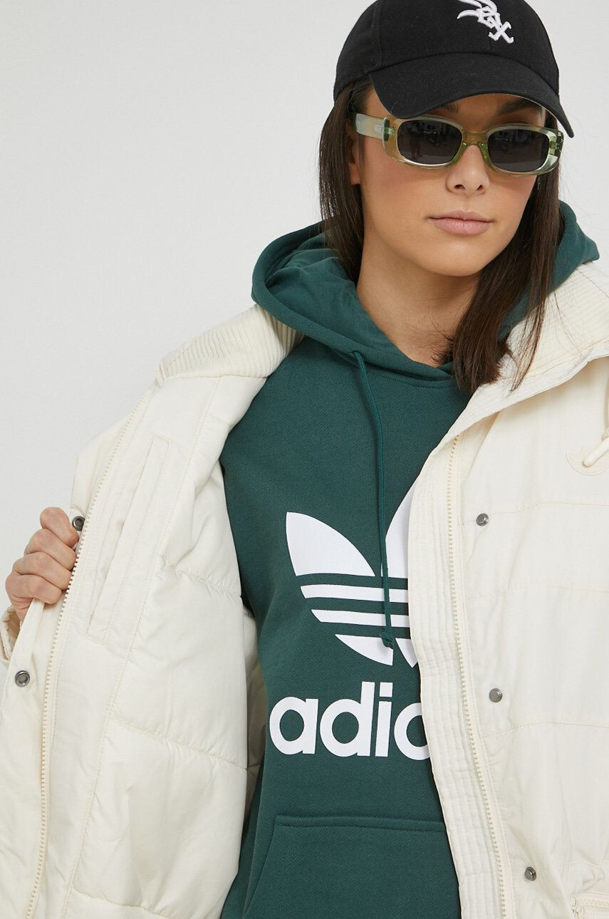 adidas Originals Jakna ženska bež barva - Pepit.si