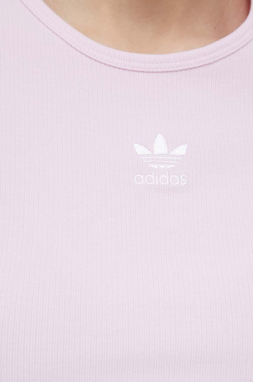 adidas Originals Kratka majica ženski roza barva - Pepit.si