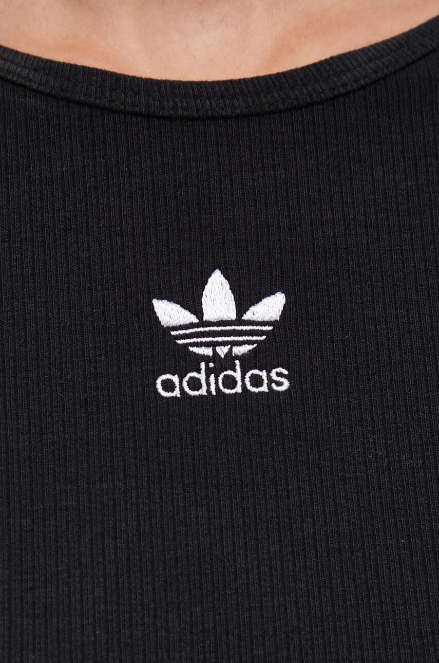 adidas Originals Kratka majica ženski črna barva - Pepit.si