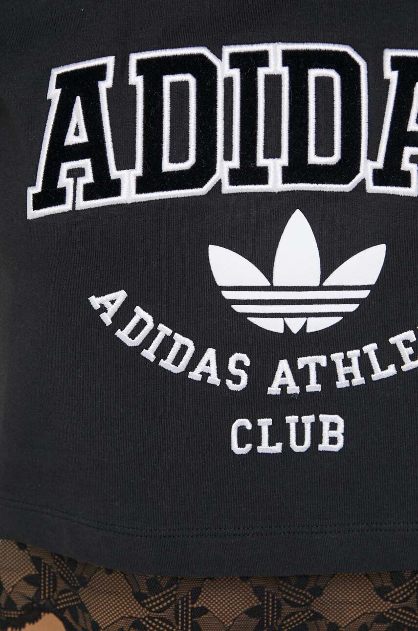 adidas Originals Kratka majica ženski črna barva - Pepit.si