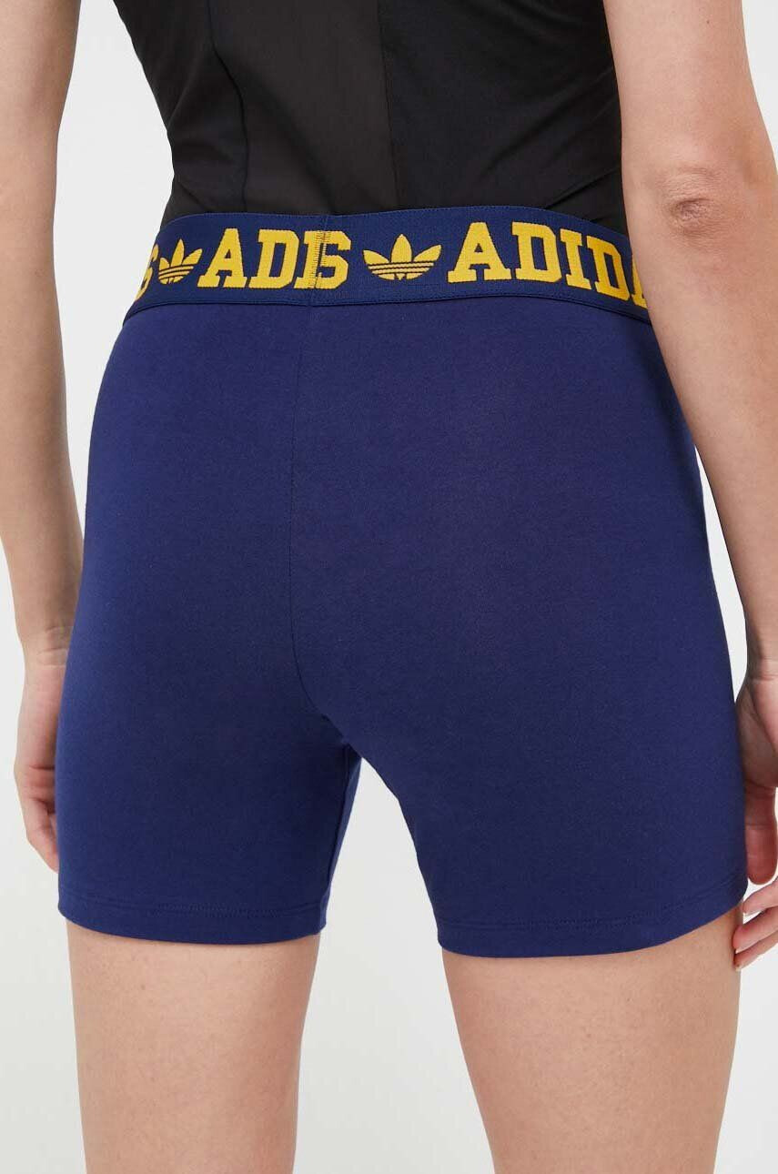 adidas Originals Kratke hlače ženski mornarsko modra barva - Pepit.si