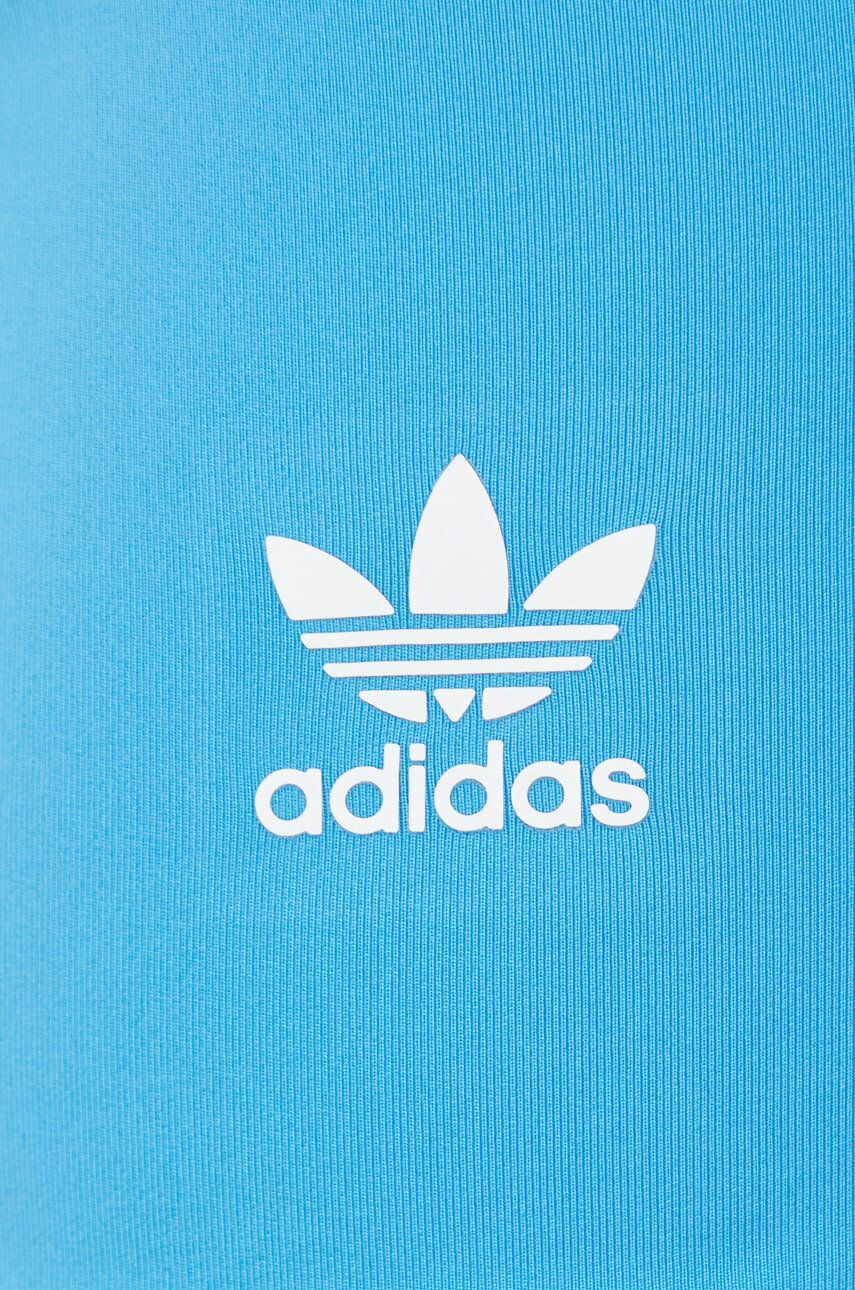 adidas Originals Kratke hlače Adicolor ženske turkizna barva - Pepit.si