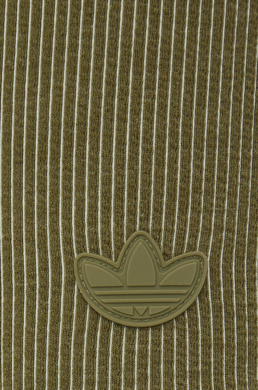 adidas Originals Kratke hlače Trefoil Moments ženske zelena barva - Pepit.si