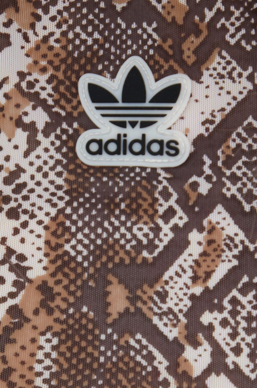 adidas Originals Majica z dolgimi rokavi ženski rjava barva - Pepit.si