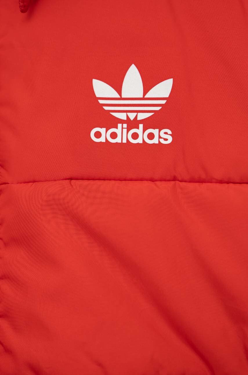 adidas Originals Otroška jakna rdeča barva - Pepit.si