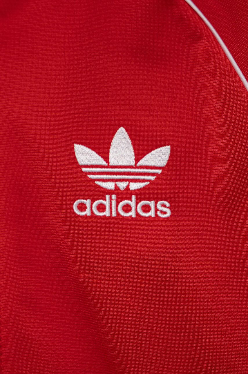 adidas Originals Otroška mikica rdeča barva - Pepit.si