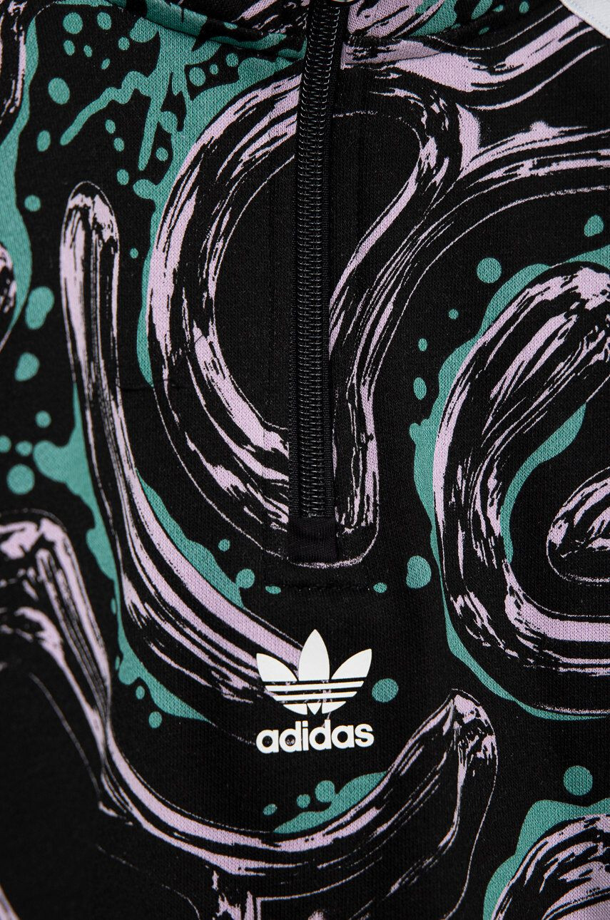 adidas Originals Otroška mikica črna barva - Pepit.si