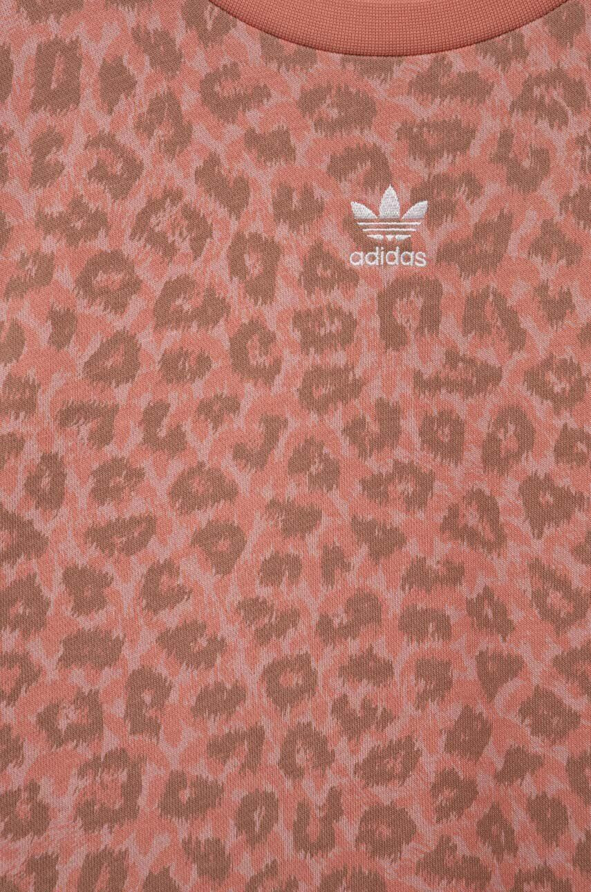 adidas Originals Otroška obleka oranžna barva - Pepit.si