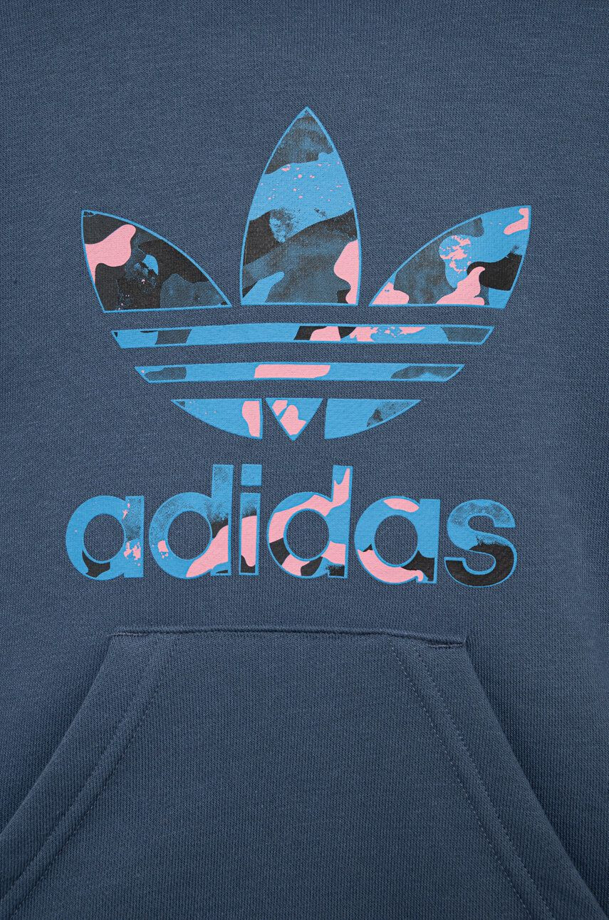 adidas Originals Otroška trenirka vijolična barva - Pepit.si