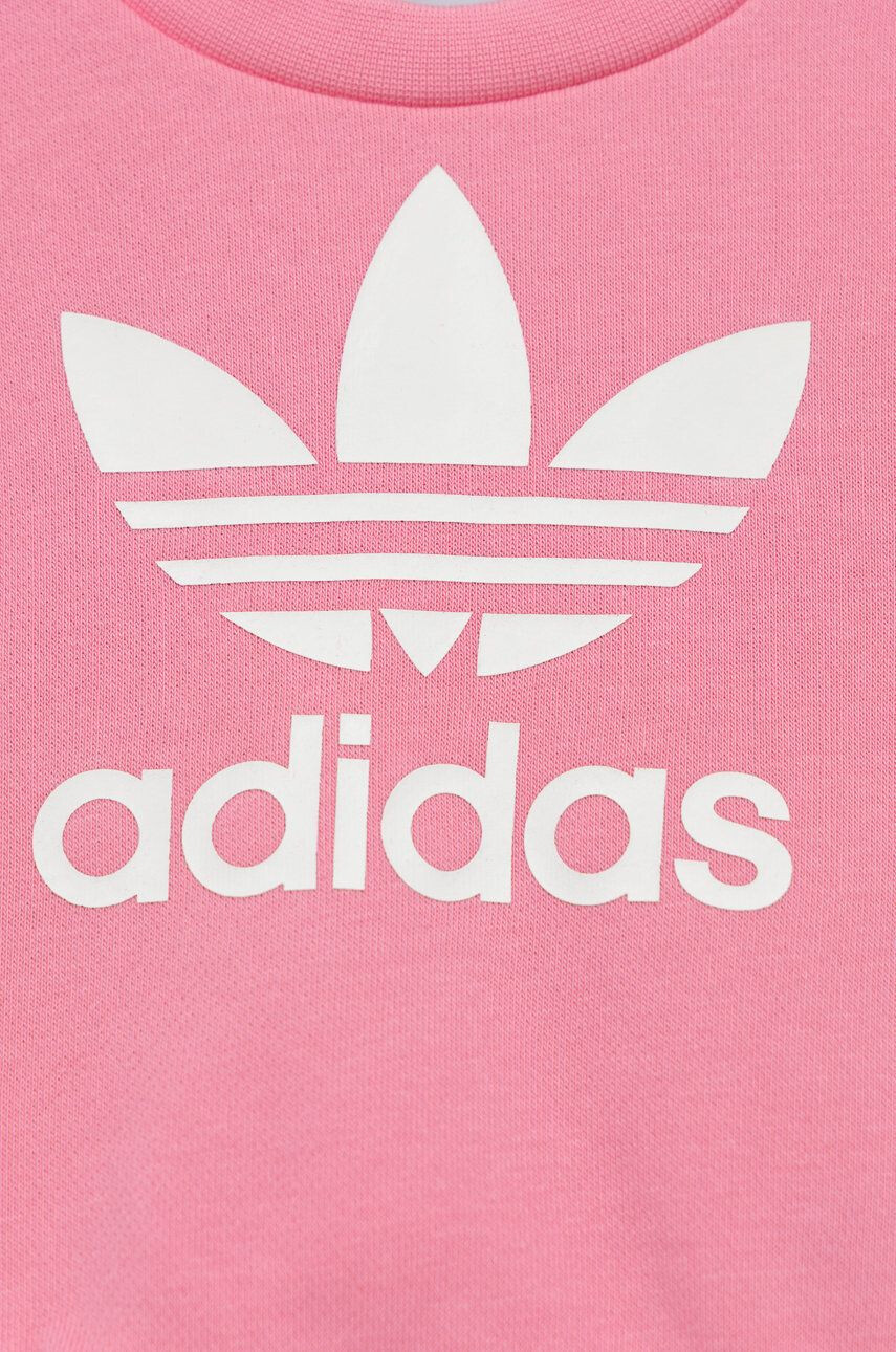 adidas Originals Otroška trenirka roza barva - Pepit.si