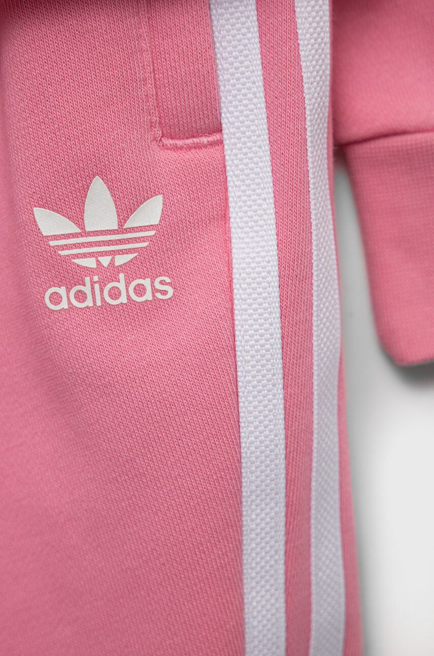 adidas Originals Otroška trenirka roza barva - Pepit.si