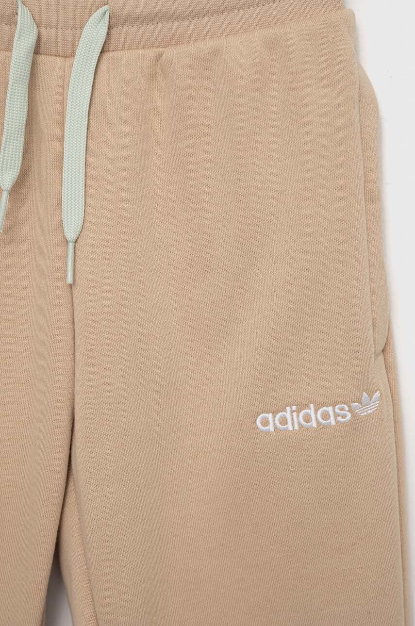 adidas Originals Otroška trenirka bež barva - Pepit.si