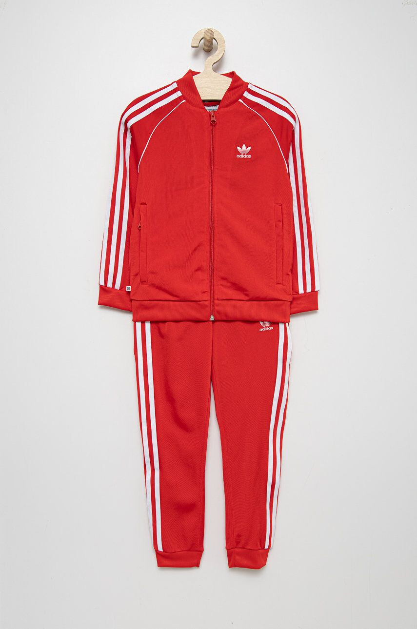 adidas Originals Otroška trenirka rdeča barva - Pepit.si