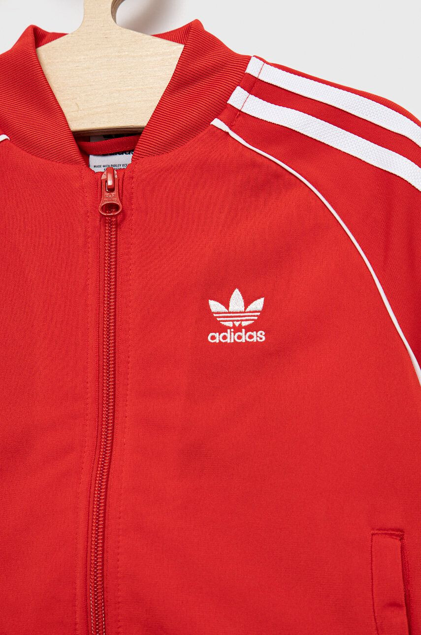 adidas Originals Otroška trenirka rdeča barva - Pepit.si