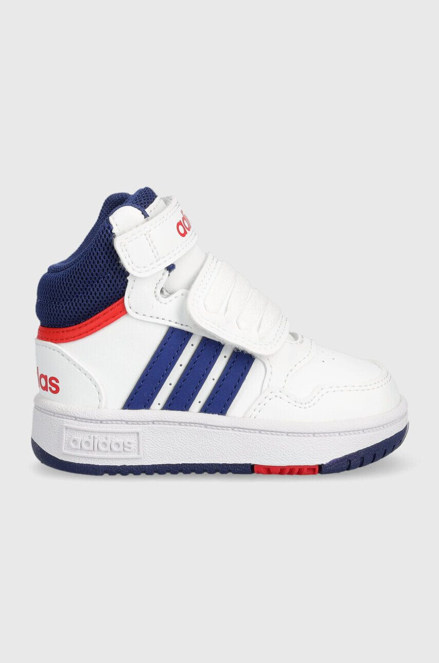 adidas Originals Otroške superge HOOPS MID 3.0 AC I bela barva - Pepit.si