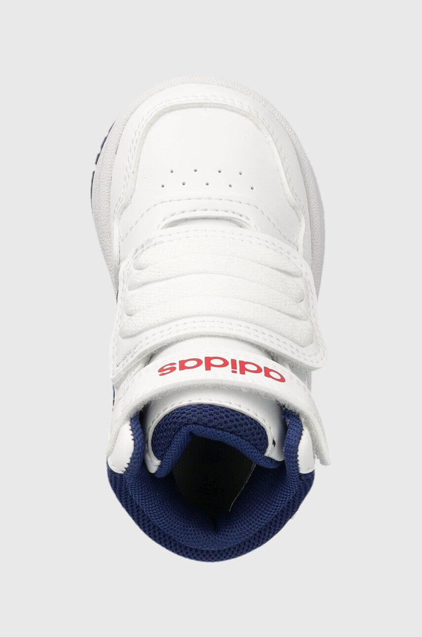 adidas Originals Otroške superge HOOPS MID 3.0 AC I bela barva - Pepit.si