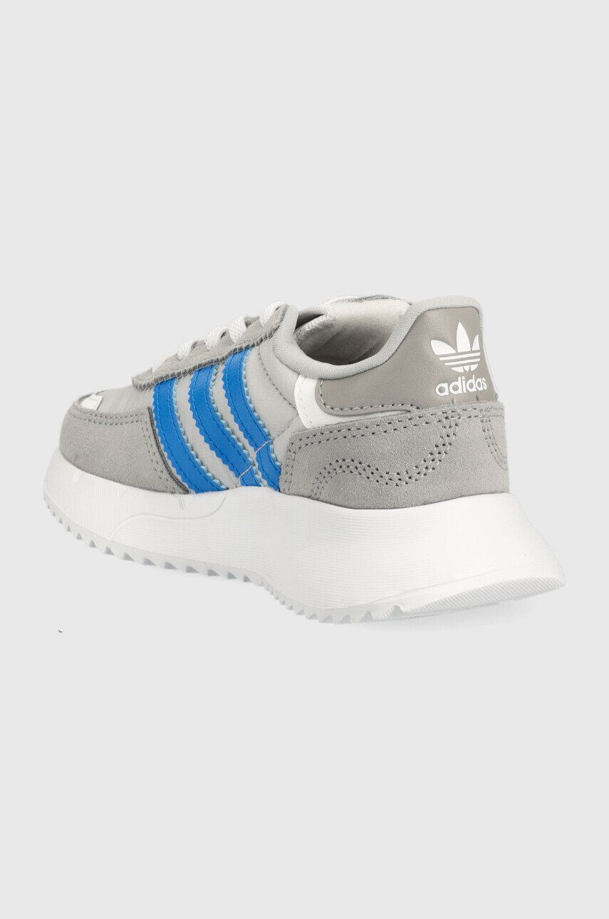 adidas Originals Otroške superge RETROPY F2 C siva barva - Pepit.si