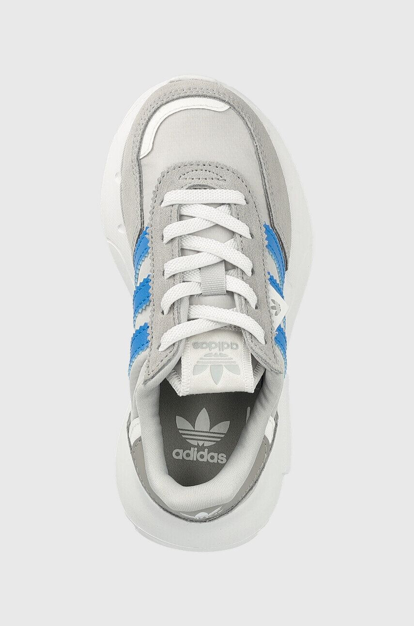 adidas Originals Otroške superge RETROPY F2 C siva barva - Pepit.si