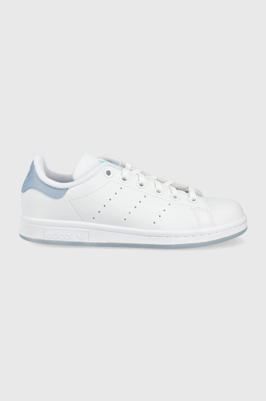 adidas Originals Otroške superge Stan Smith bela barva - Pepit.si