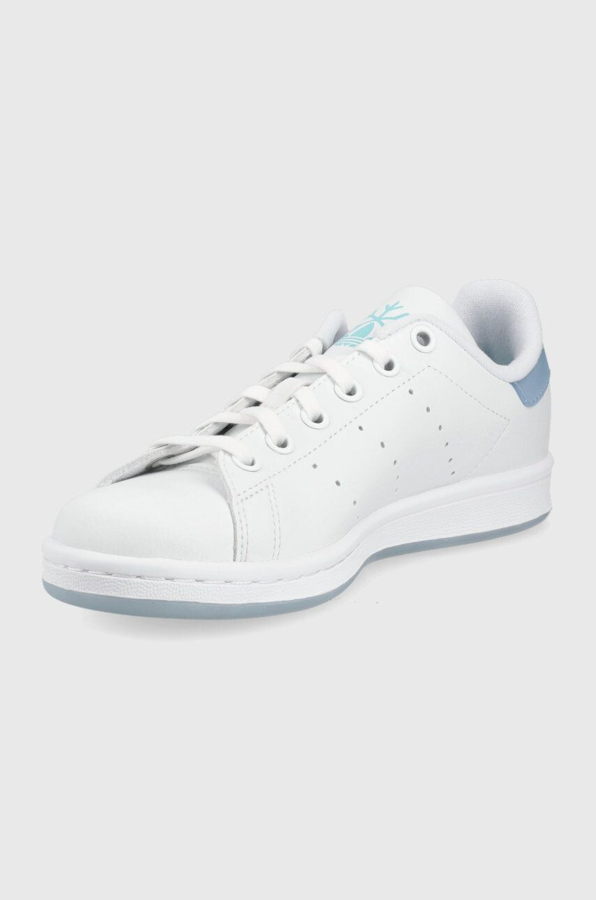 adidas Originals Otroške superge Stan Smith bela barva - Pepit.si