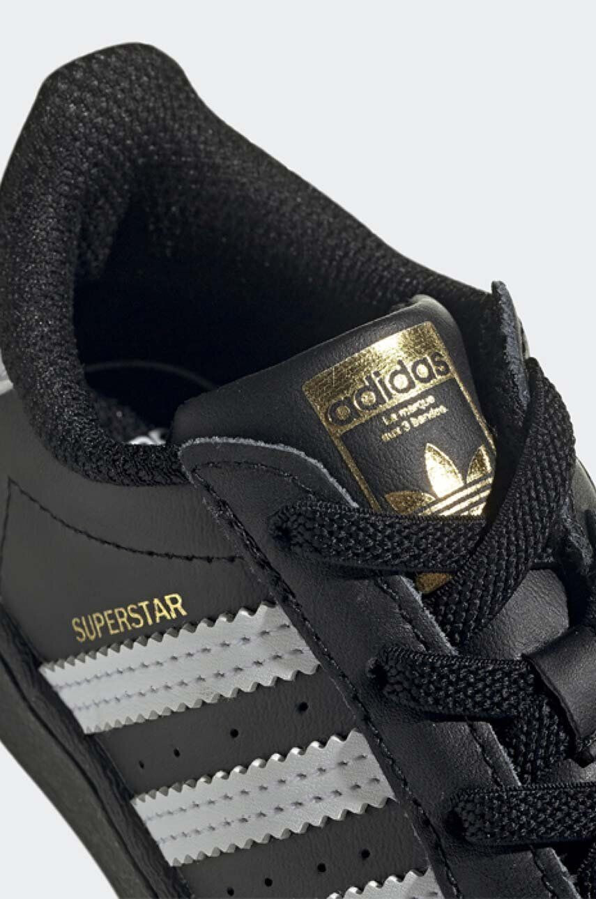 adidas Originals Otroške superge Superstar I črna barva - Pepit.si