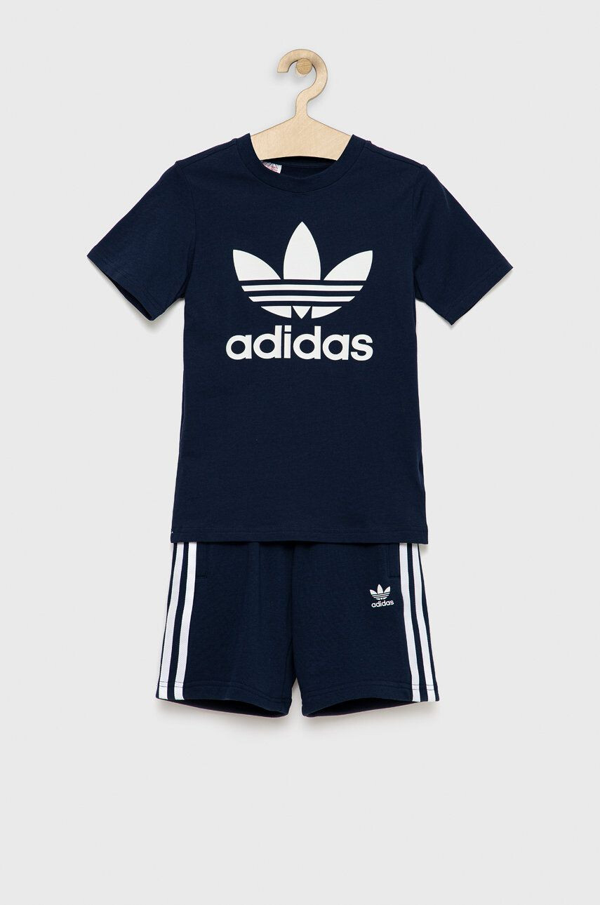 adidas Originals Otroški komplet mornarsko modra barva - Pepit.si