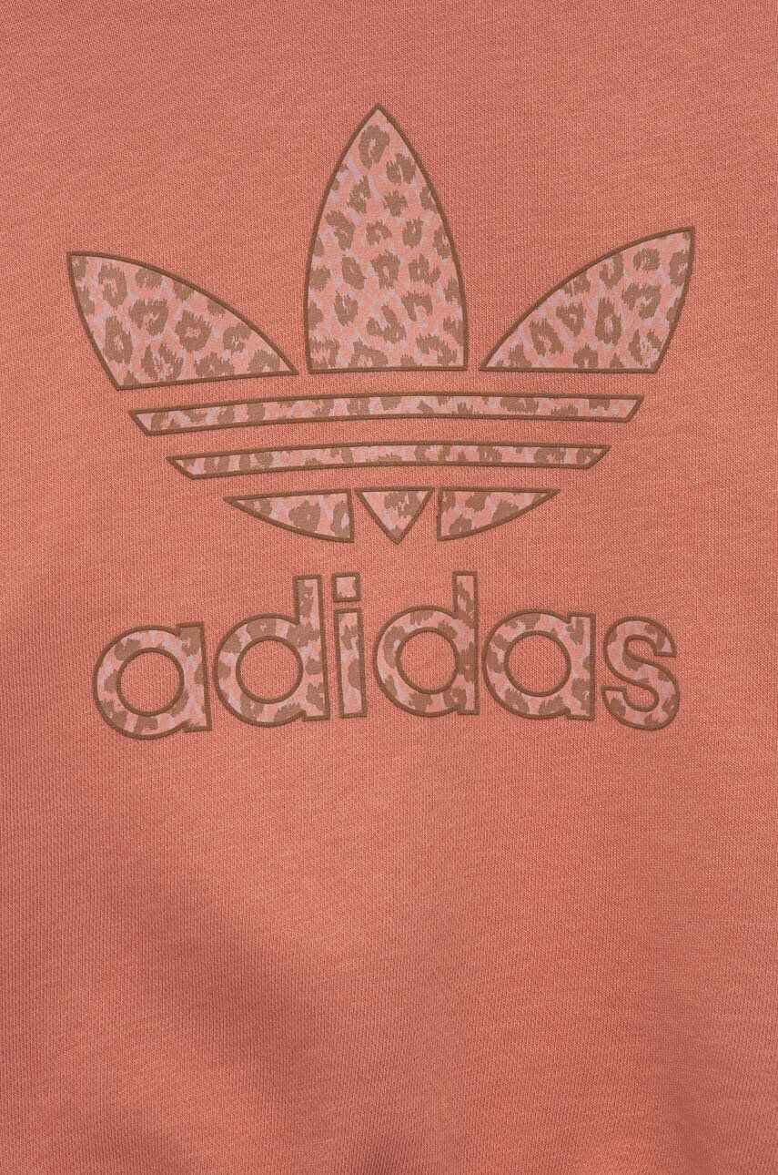 adidas Originals Otroški pulover oranžna barva - Pepit.si