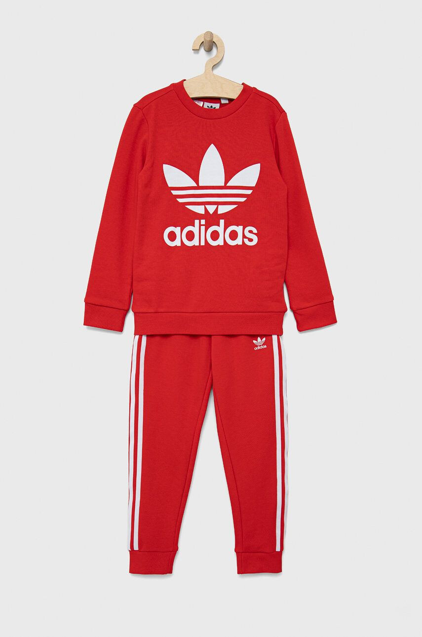 adidas Originals Otroška trenirka rdeča barva - Pepit.si