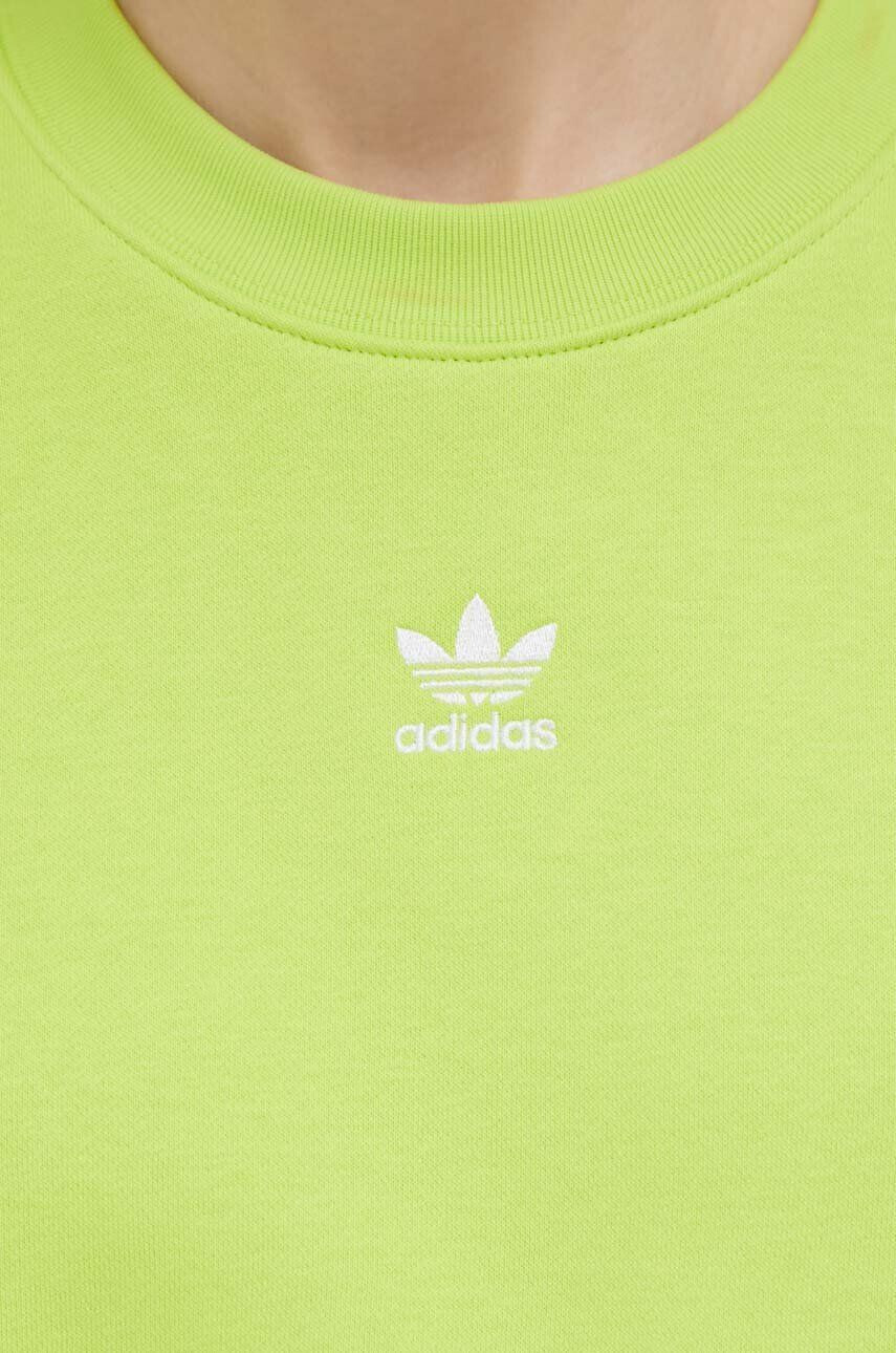 adidas Originals Pulover ženska zelena barva - Pepit.si