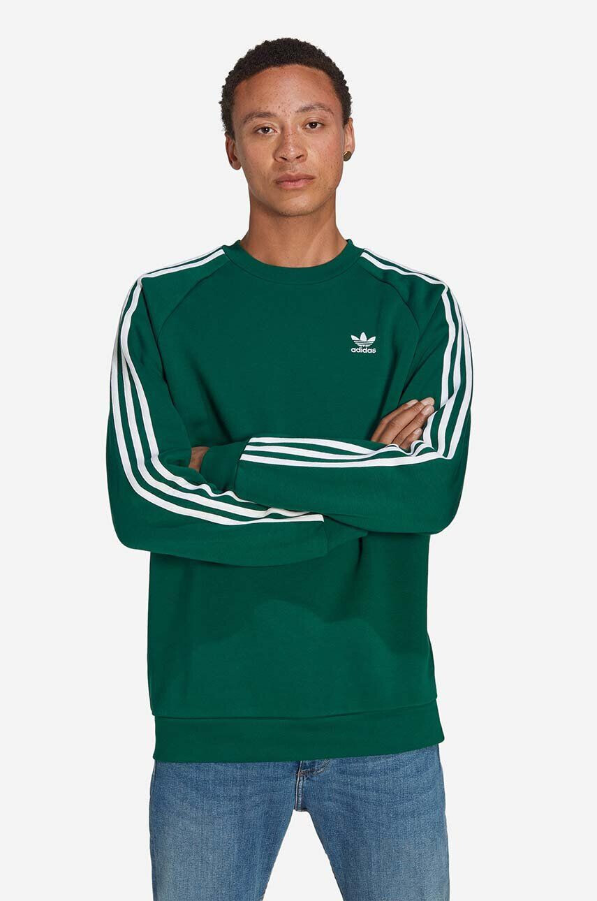 adidas Originals Pulover ženska bela barva s kapuco - Pepit.si