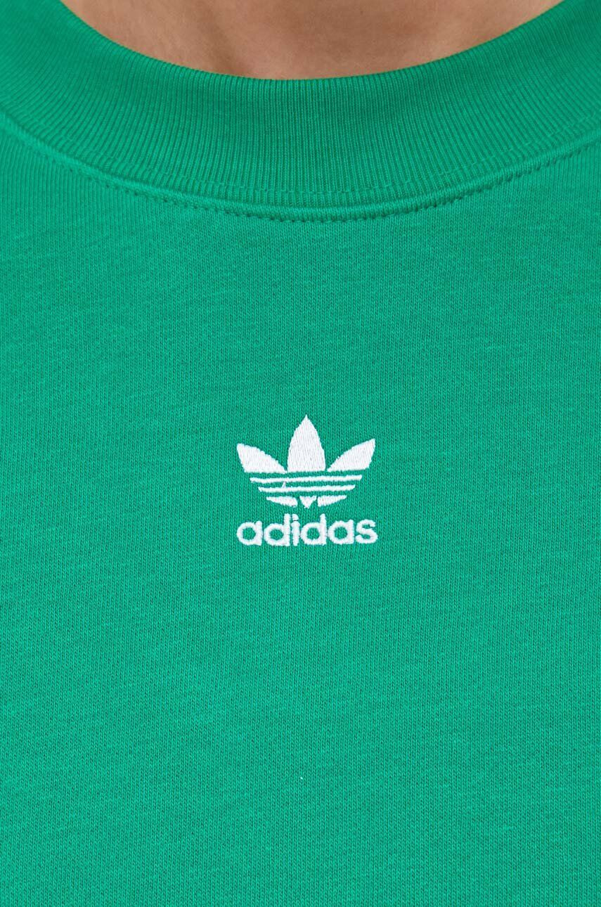 adidas Originals Pulover ženska zelena barva - Pepit.si