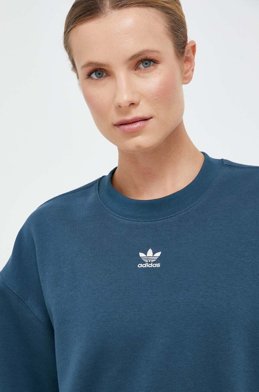 adidas Originals Pulover ženska turkizna barva - Pepit.si