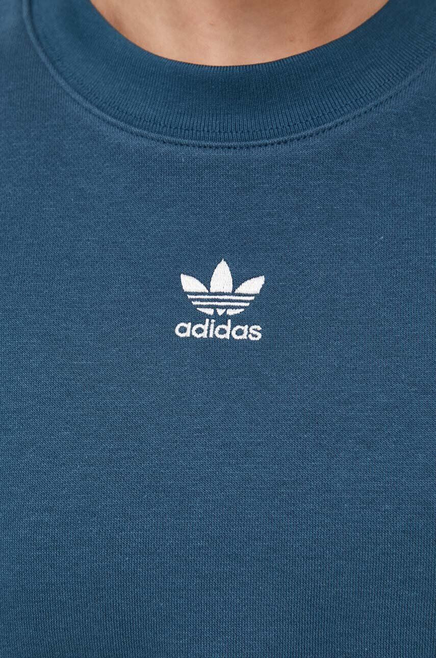 adidas Originals Pulover ženska turkizna barva - Pepit.si