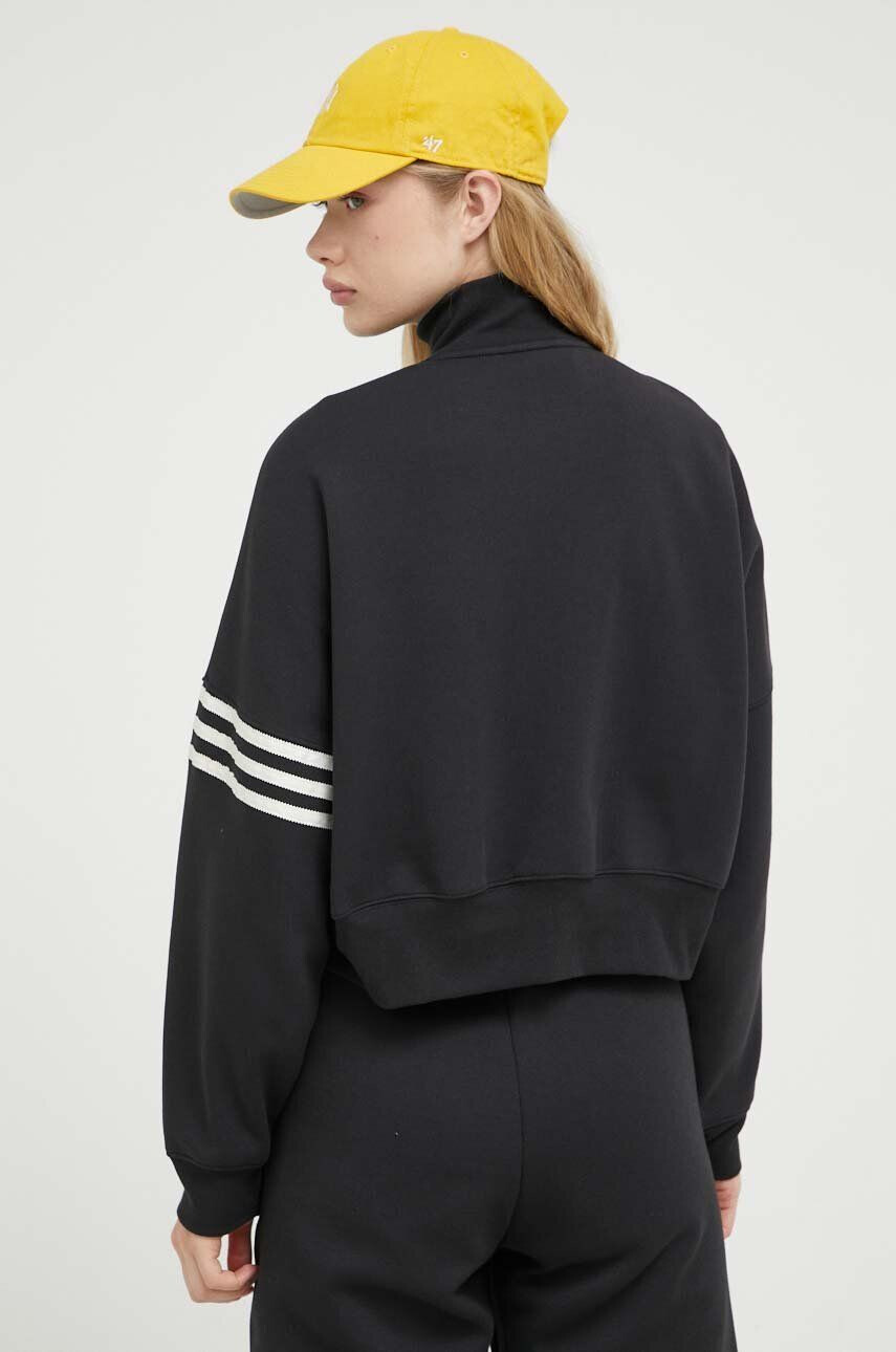 adidas Originals Pulover Neuclassics Tracktop ženski črna barva - Pepit.si