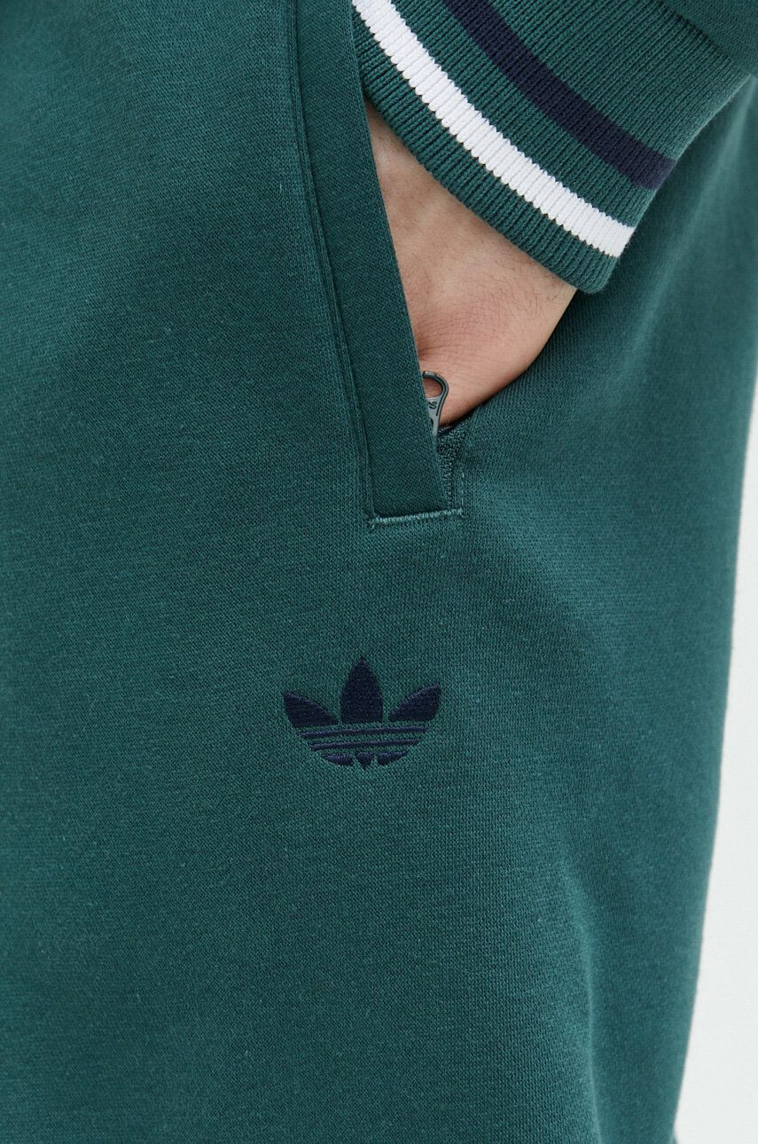 adidas Originals Spodnji del trenirke moški zelena barva - Pepit.si