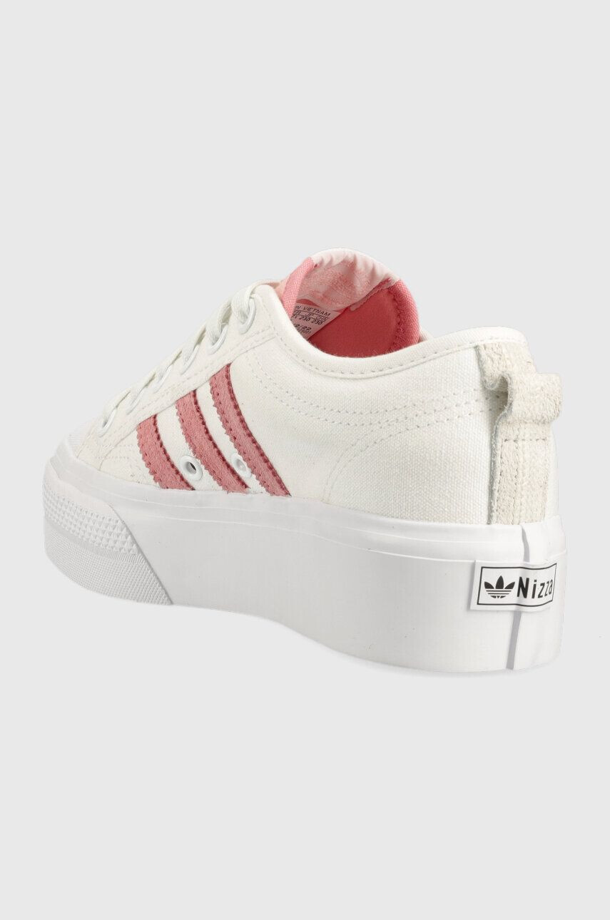 adidas Originals Teniske Nizza ženske bela barva - Pepit.si