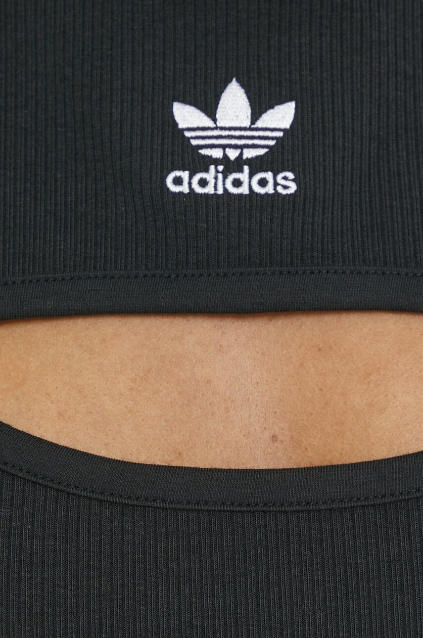 adidas Originals Top ženski črna barva - Pepit.si