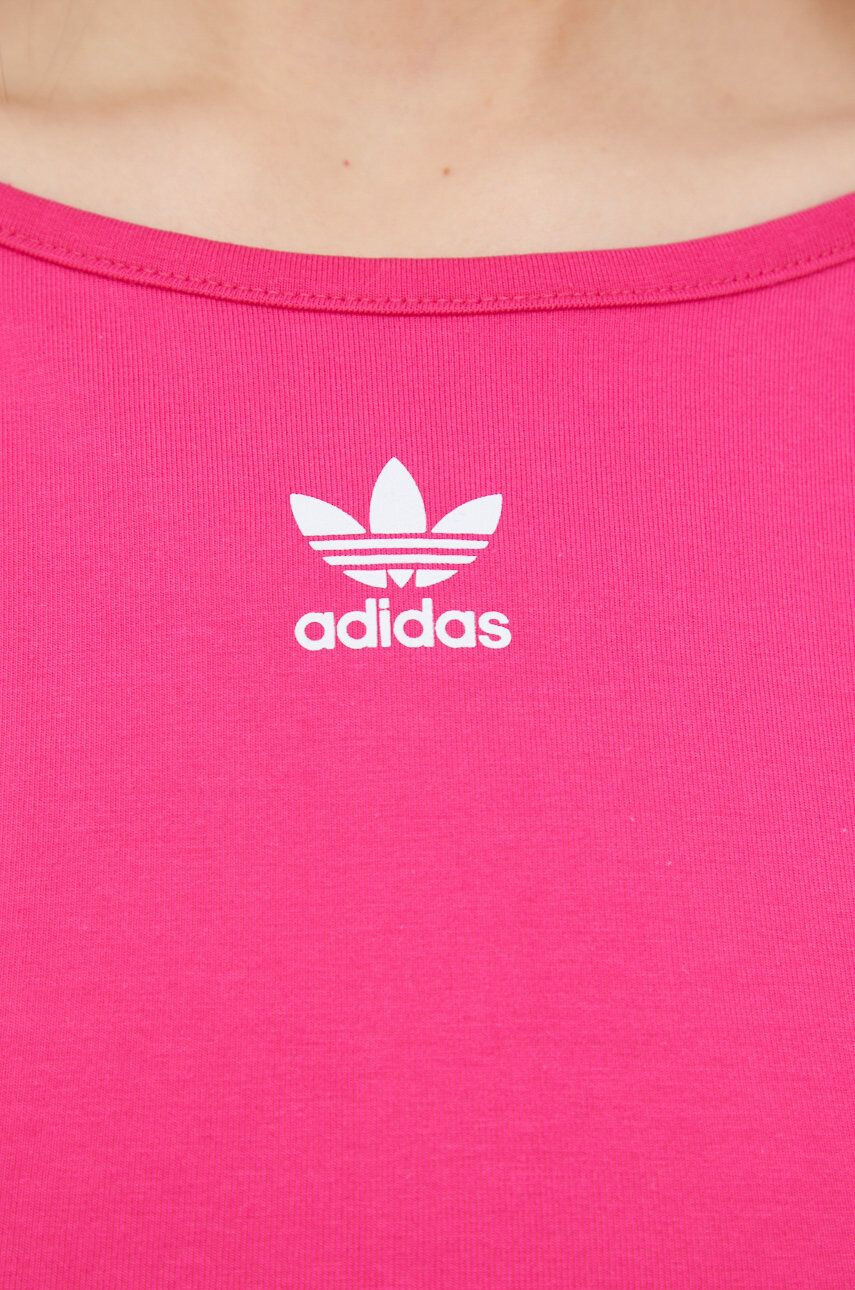 adidas Originals Top Adicolor ženski roza barva - Pepit.si