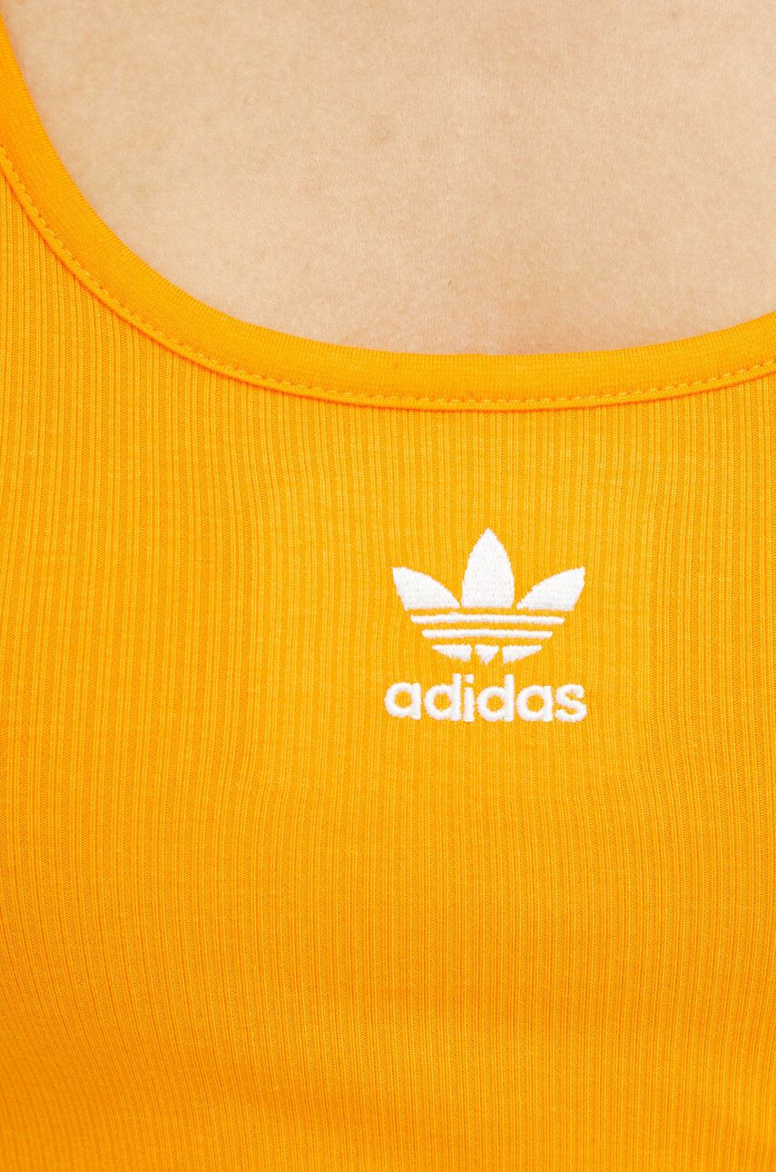 adidas Originals Top Adicolor ženski oranžna barva - Pepit.si